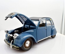 Modellino auto scala 1:17 Citroen 2 CV diecast modellismo collezione solido asta