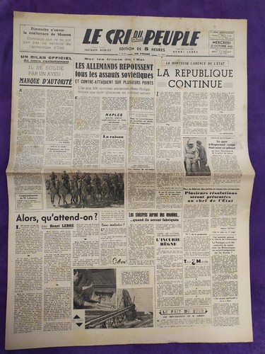 Politique journal le cri - politique,