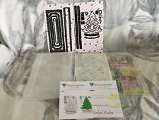 Diamond Press Happy Holiday Stamp Die & Stencil Set Nuovo