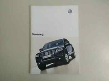 Depliant brochure Volkswagen Touareg - 2002
