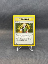 Pokemon TCG Lt Surge 17/132