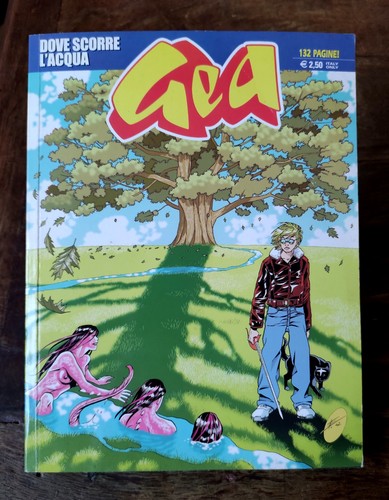 Fumetto gea dove scorre - dove,