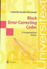 Block Error-Correcting Codes 