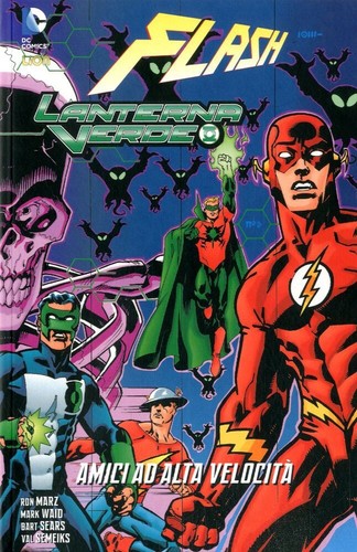 Fumetto flash lanterna - fumetto, verde
