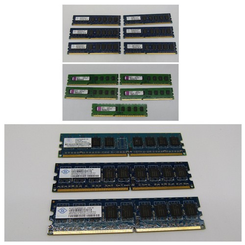 Lotto pezzi ram - 14,