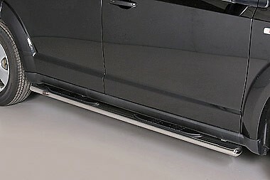Pedane laterali acciaio inox