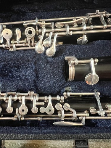 Conn brand wood oboe made - brand, in