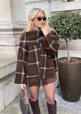 Cappotto A Maglia Corto RIGATO
