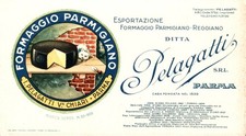 Parma parmigiano pelagatti pubblicitaria F. piccolo non spedita