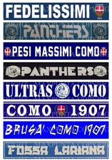 COMO 8 ADESIVI PLASTIFICATI