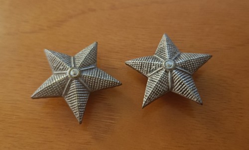 Coppia vecchie stellette - ,