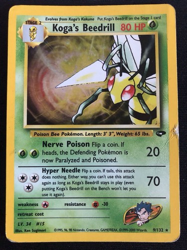 Pokémon koga beedrill - pokémon,