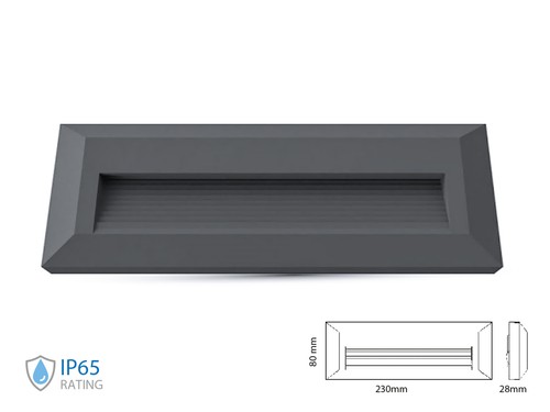 Faretto luci led - led, segnapasso