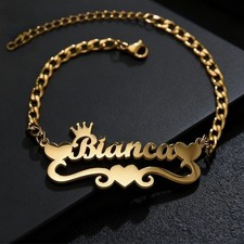 Bracciale catena maglia figaro - catena,