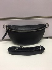 borsa donna borsellina Marsupio Donna vera pelle con tracolla Made In Italia