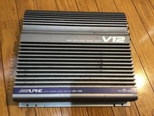 ALPINE s power amplifiers are
