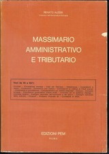Massimario Amministrativo e