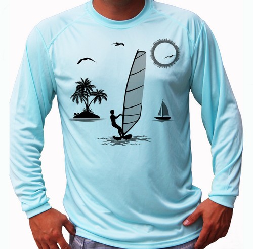 Maglietta windsurf barca - maglietta,