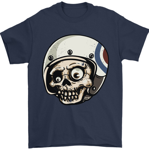 Shirt mod scooter teschio - mod,