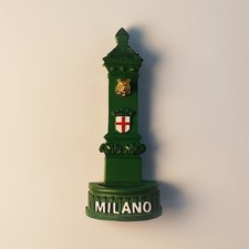 Italy Milan Lion Head Fountain