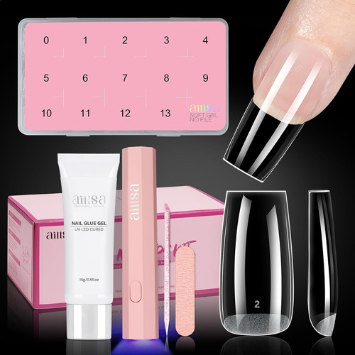 Gel nail kit - gel, 140pcs