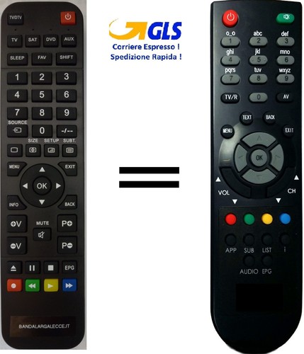 Telecomando già programmato