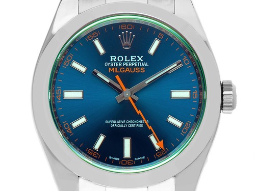 Rolex milgauss blu elettrico - blu,