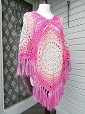 Poncho all'uncinetto * poncho