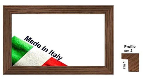 Cornice legno noce - cornice,