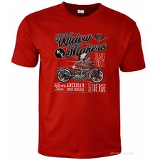 T-shirt motociclista vintage