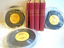 CORSO A DISPENSE DI TEDESCO 52 DISCHI MICROSOLCO 1963 GLOBE MASTER - VINTAGE