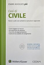 Casi di Civile Pareri e Atti con Schemi e Soluzioni Ragionate 2023