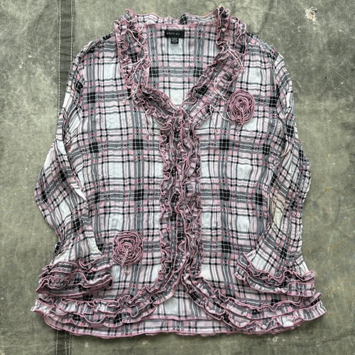Camicetta vintage y2k rosa - camicetta,