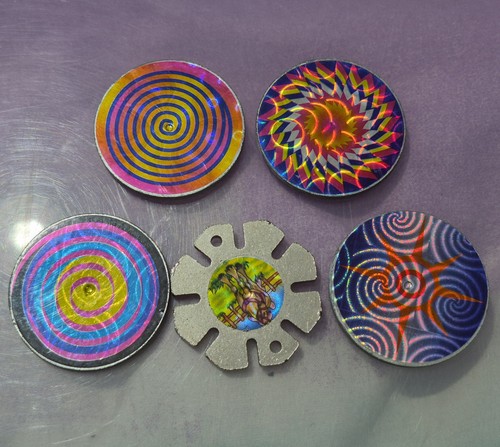 Lotto pog metal - pog, slammers