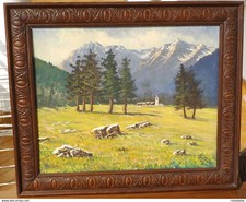 PAESAGGIO SILVESTRE - OLIO SU