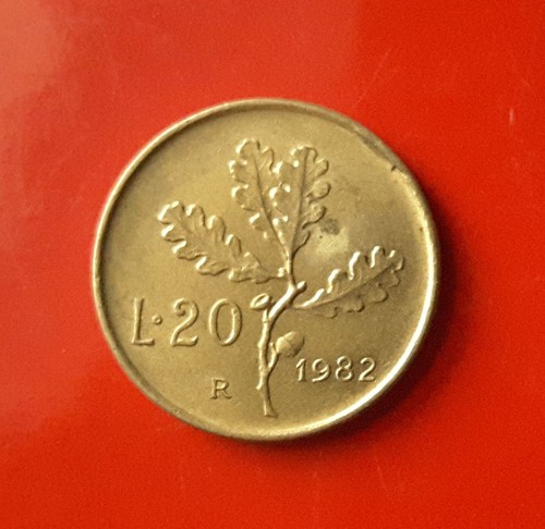 Lire 1982 errore - 20,