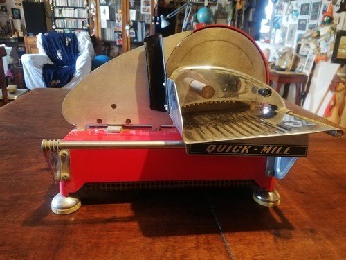 Affettatrice quick mill rossa - affettatrice,