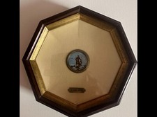 Igrazio Fra Damini - spettacola miniatura ad olio anni 70