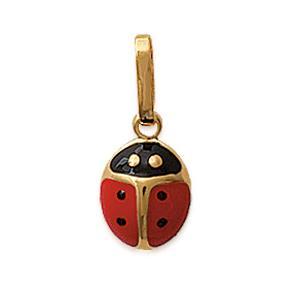 Pendentif coccinelle mm - pendentif, 10