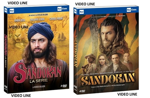 Dvd sandokan - dvd, 1-2
