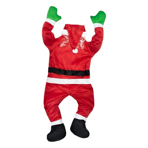 Babbo natale arrampicata - natale,