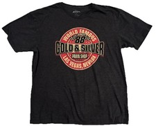 T-shirt negozio di pegni oro e
