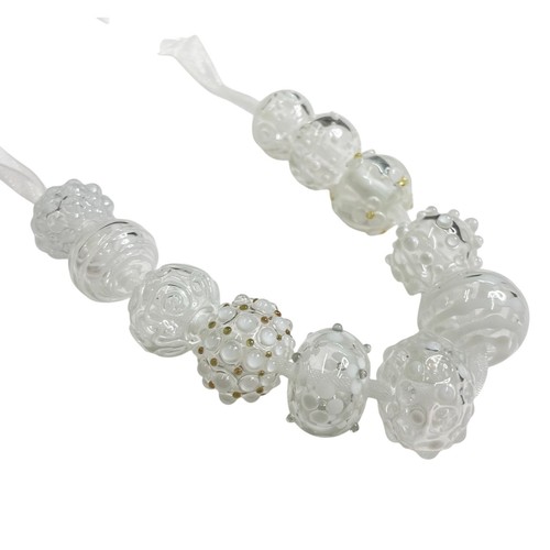 Set perline vetro tondo - set,