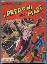 [390] BLEK RACCOLTA L.200 ed. Dardo n. 3 "I predoni del mare" stato Ottimo