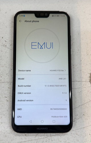 Huawi p20 lite - p20, nero