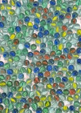 500 BIGLIE DI VETRO 1.6cm