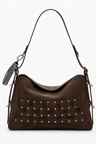 Desigual borsa donna marrone - borsa,