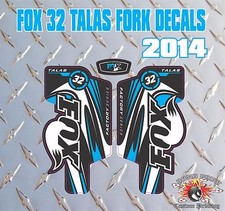 Fox 32 FORK Adesivi Talas