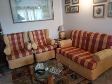 Divano 2 posti+2 poltrone prodotto artigianale