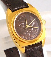 Peers Hardy Commemorativo Originale Vintage Anni Penny Farthing Moneta Orologio